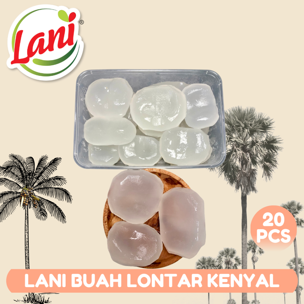 

LANI Buah Lontar Muda Kenyal Segar | Siap Konsumsi