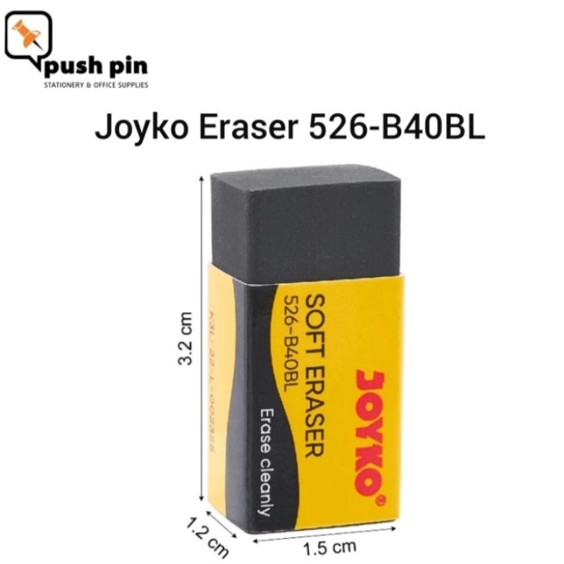 

Joyko Penghapus 526 B40BL Hitam