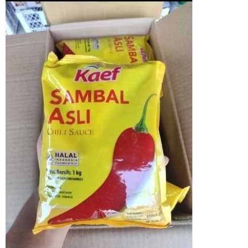 

Kaef Sambal Asli 1 Kg | Sambal Asli