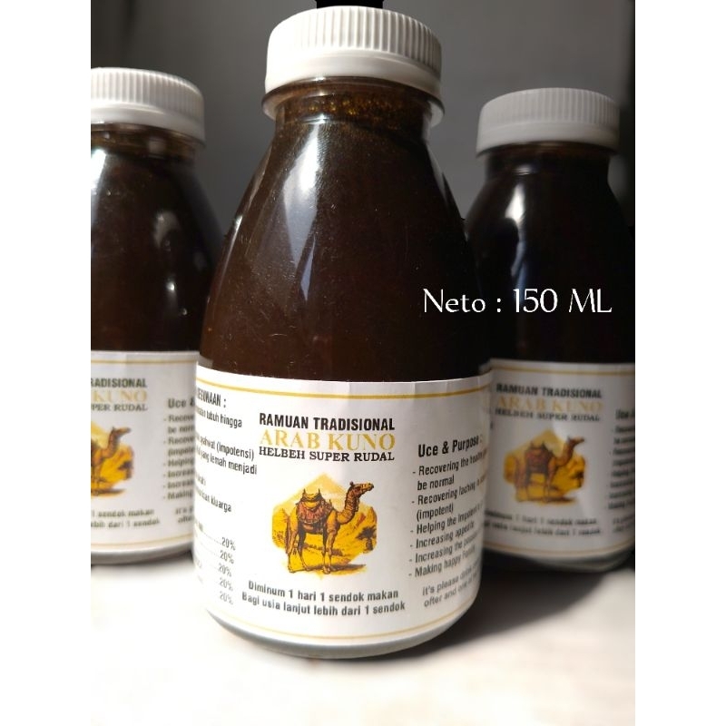 Sehat stamina pria & wanita JAMU HELBEH 150ml