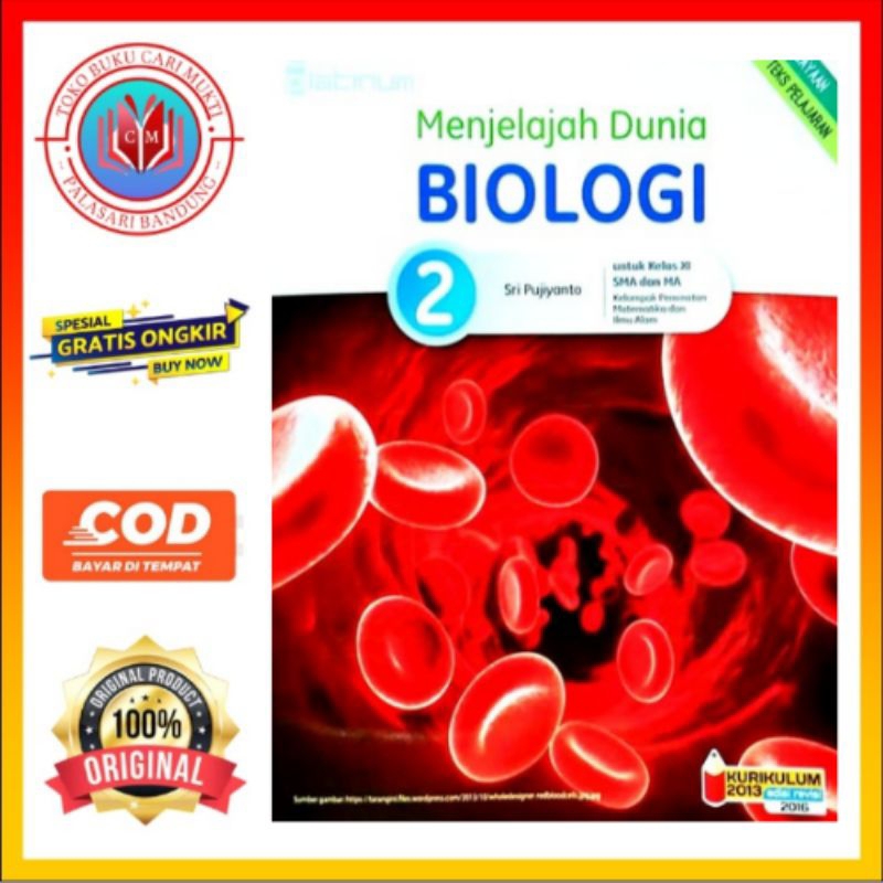BUKU BIOLOGI UNTUK SMA KELAS 11 KURIKULUM 2013 REVISI BEKAS ORIGINAL