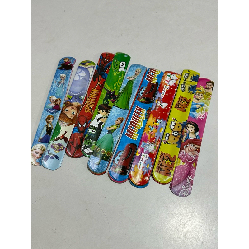 

Gelang Penggaris Jepret / Gelang Penggaris Karakter / Gelang Jepret