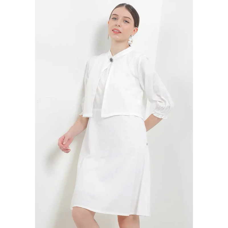 EXPAND ILENA ORIGINAL MATAHARI White Dress - Tag. 899.900