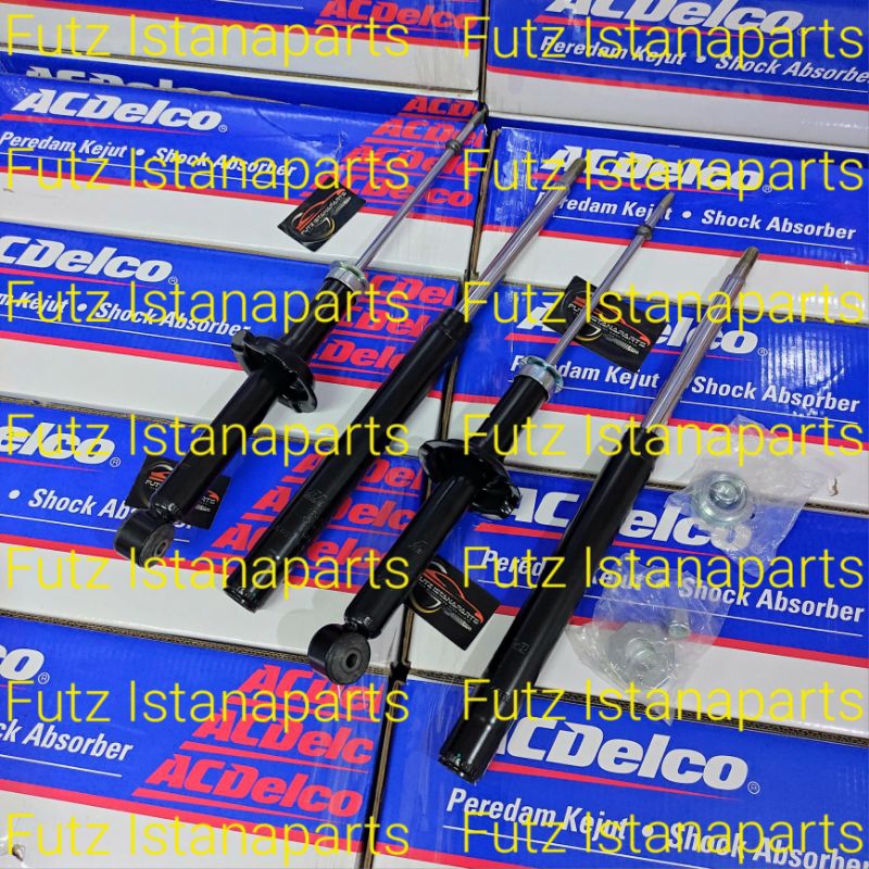 PAKET Shock Breaker / Shockbreaker Merk AC Delco Toyota STARLET KOTAK Th 1984 - 1989 Depan Belakang 