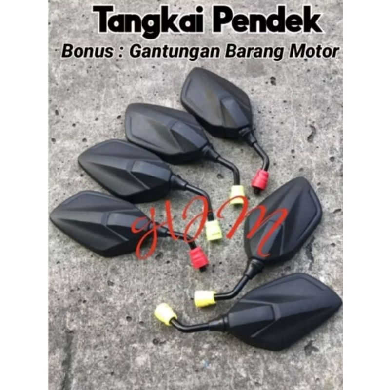 Spion Motor Vario 125 150 Tangkai Pendek Warna