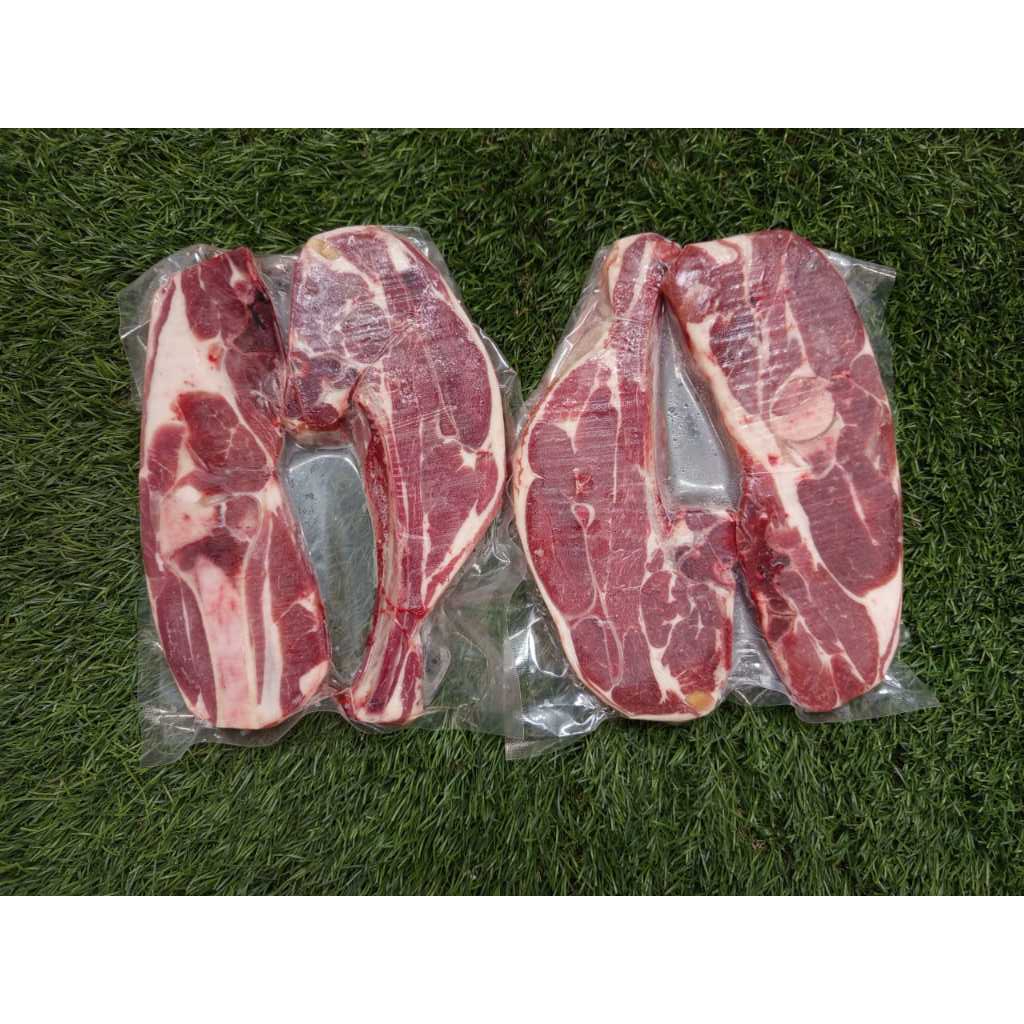 

LAMB CHOP SHOULDER BONE IN CUT 2CM AUSTRALIA / DAGING DOMBA KAMBING BAHU BERTULANG