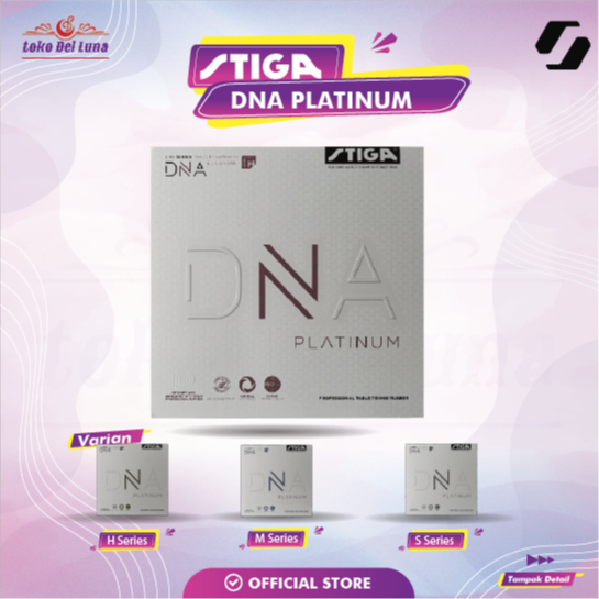 STIGA DNA PLATINUM Karet Tenis Meja