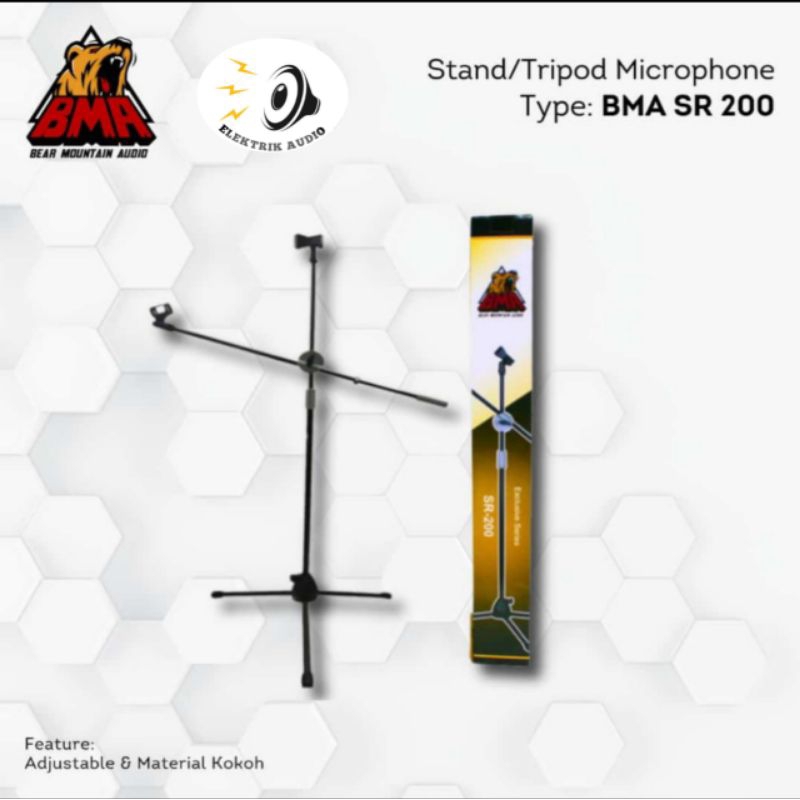 Stand Mic / Tripod Mic / Stand Mic BMA