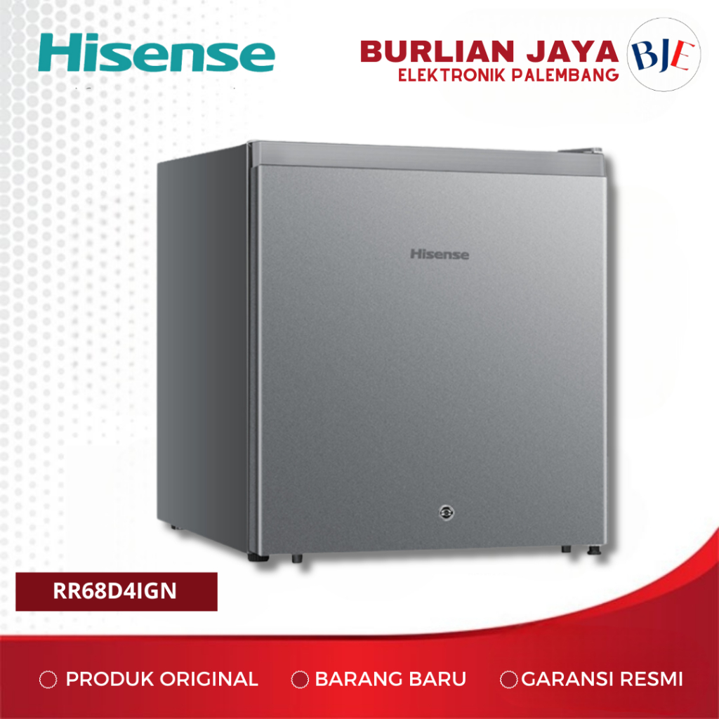 KULKAS MINI HISENSE RR68D4IGN KULKAS MINI PORTABLE PALEMBANG