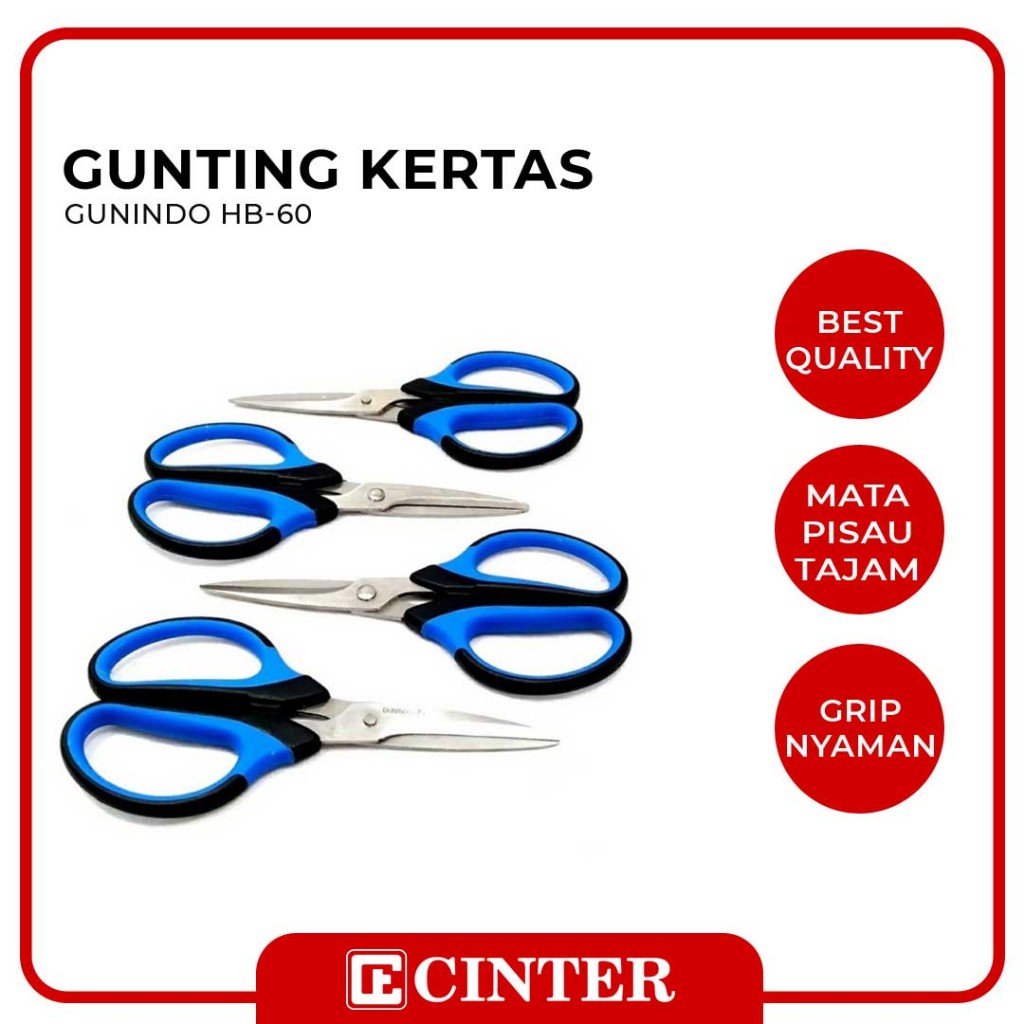 

GUNINDO - GUNTING KERTAS TAJAM HB-60