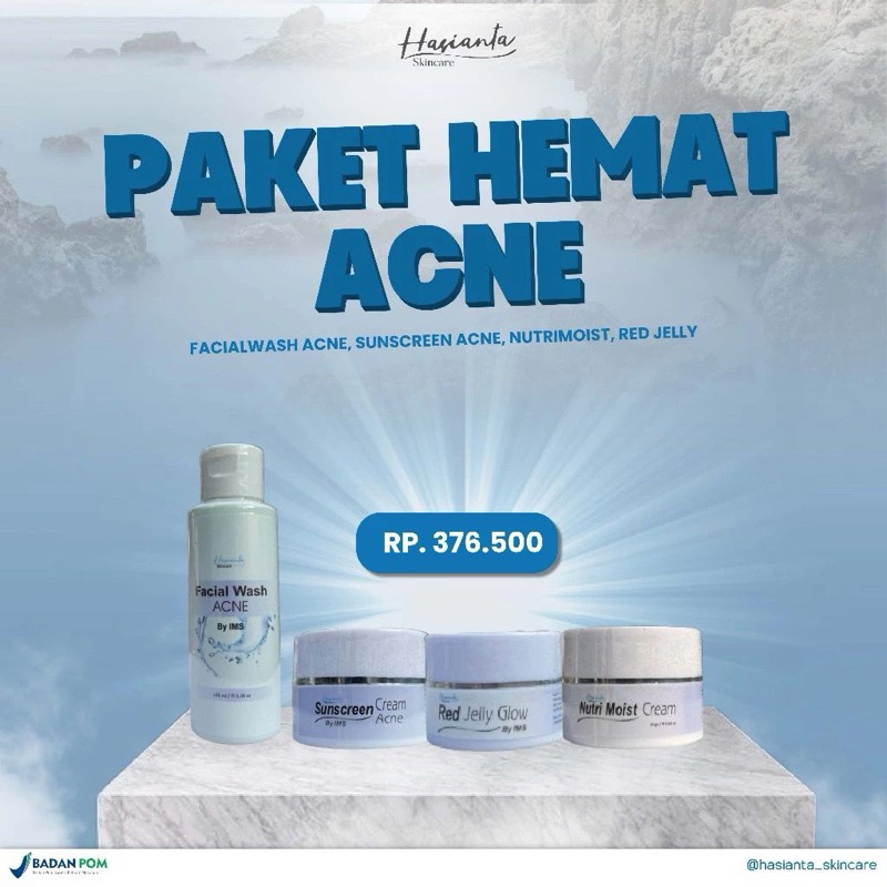 Paket perbaikan skin barrier hasianta skincare