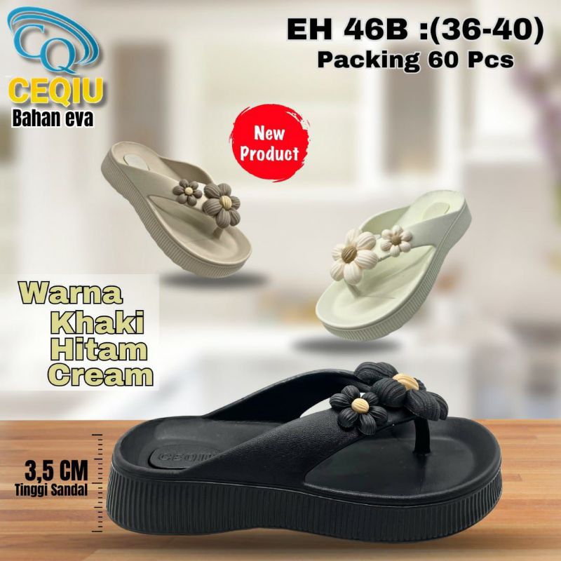 sandal bunga wanita