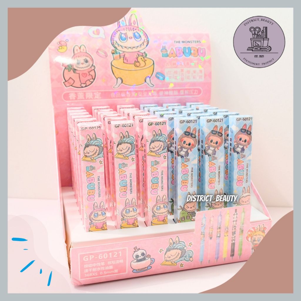 

PULPEN CETEK LABUBU PENA MEKANIK MISTERI BLIND BOX MOTIF LABUBU PEN CETEK LABUBU SERIES LUCU TERMURAH