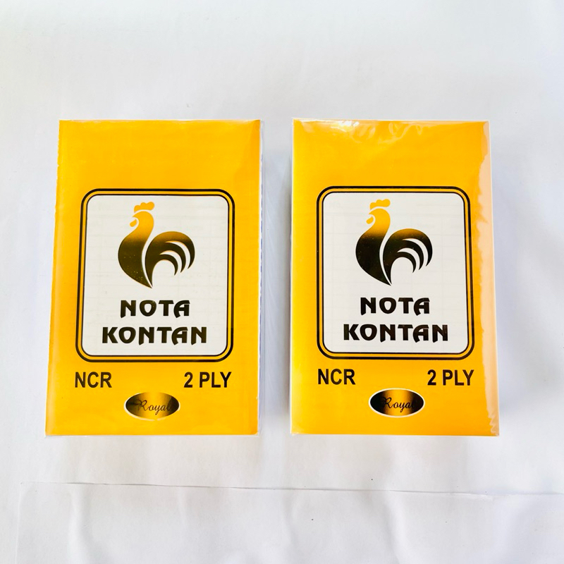 

(5 Buku) Buku Nota Kontan Kecil 2 Ply NCR / Nota Kontan 2 Rangkap / Nota 2 Ply NCR 1/4 Folio Murah