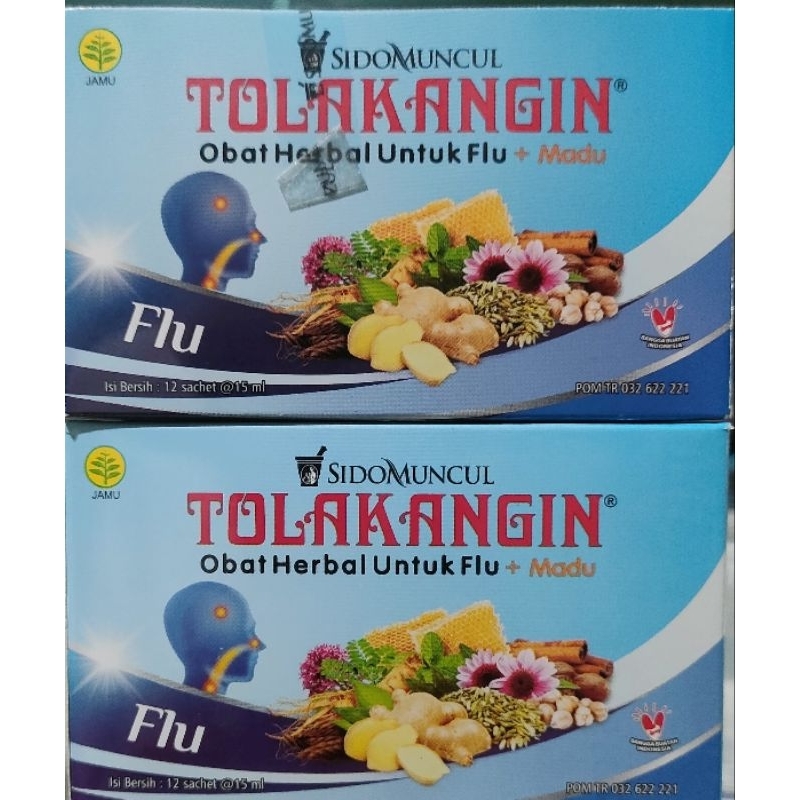 

Tolak Angin Flu Sido Muncul 1box isi 12 sachet @15ml ED juli 26