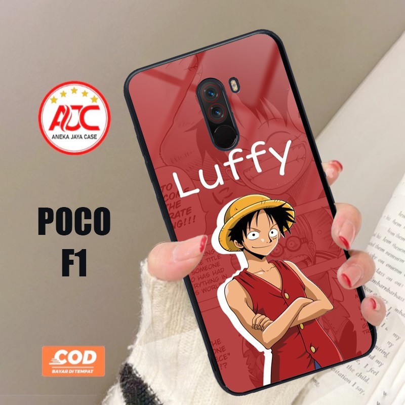 Casing Poco F1 Terbaru Anime Luffy 2 Case Poco F1 Terlaris Temurah Casing Hardcase Softcase Glosy