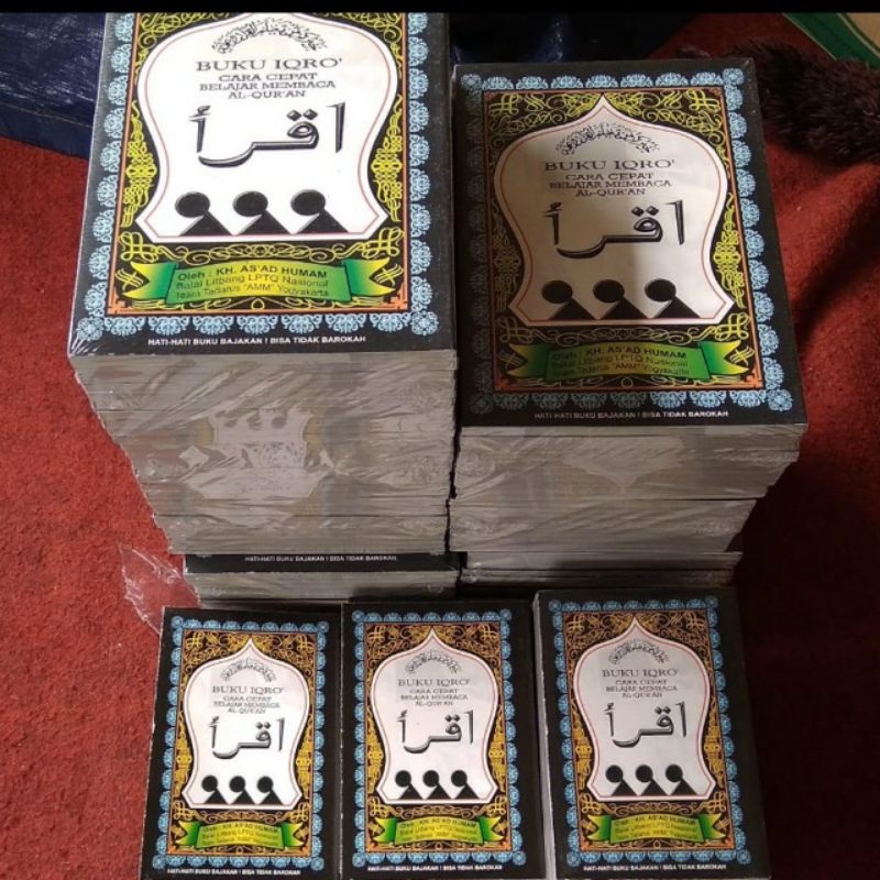 IQRO BESAR | BUKU IQRO | IQRO BESAR HITAM