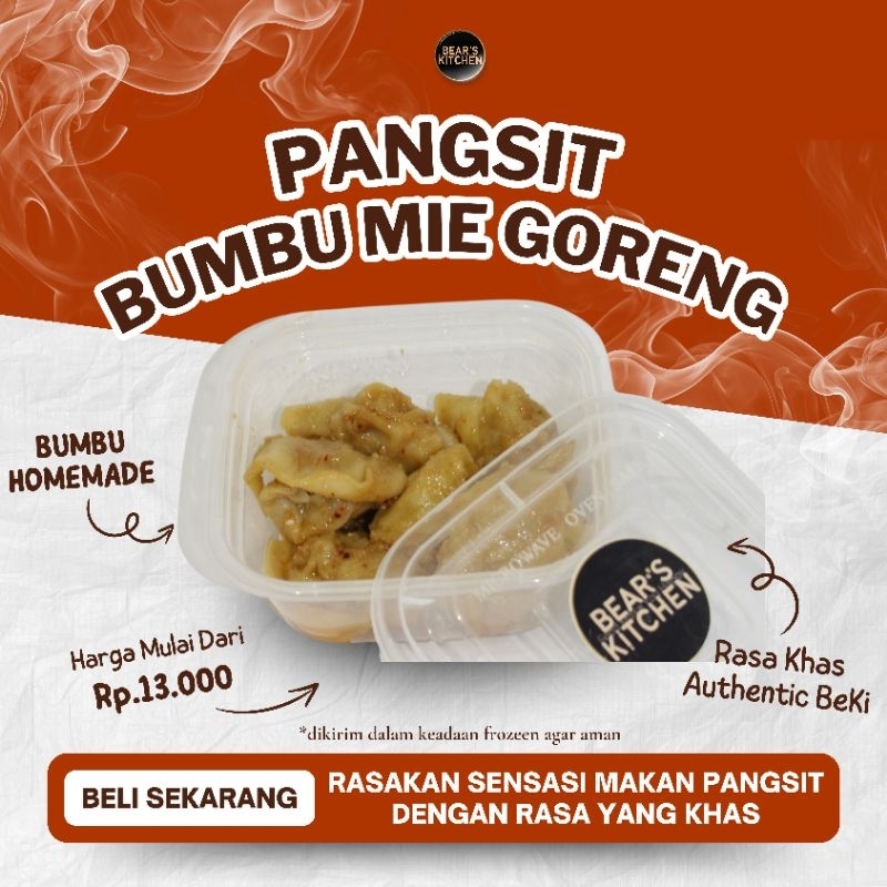 

Pangsit Bumbu Mie Goreng Frozeen Isi 10