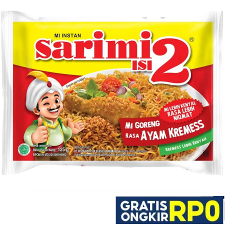 

Mie Sarimi Ayam Kremes Mie Goreng