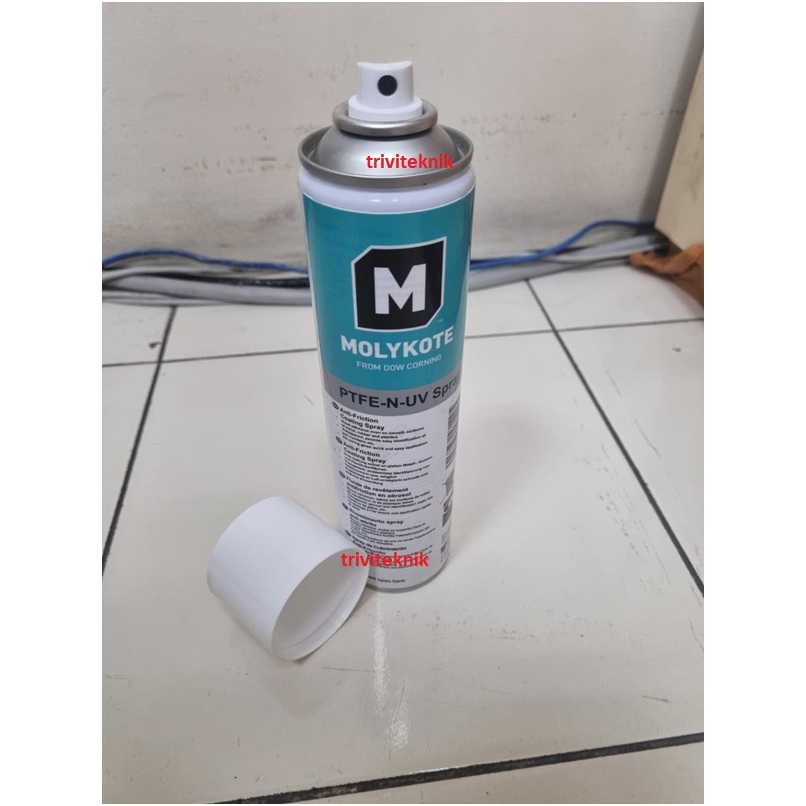 dupont molycote ptfe-n-uv anti friction coating spray dry lubricant 400 ml,dow corning molykote ptfe