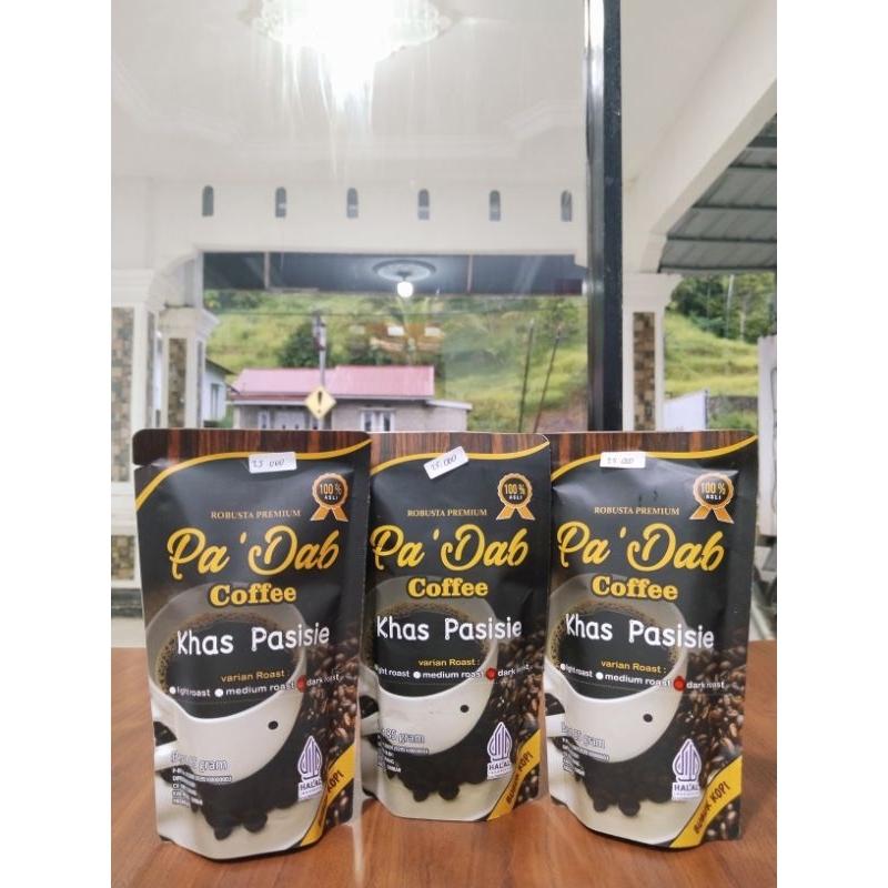 

Pa'Dab Coffee Robusta Premium 100% Asli