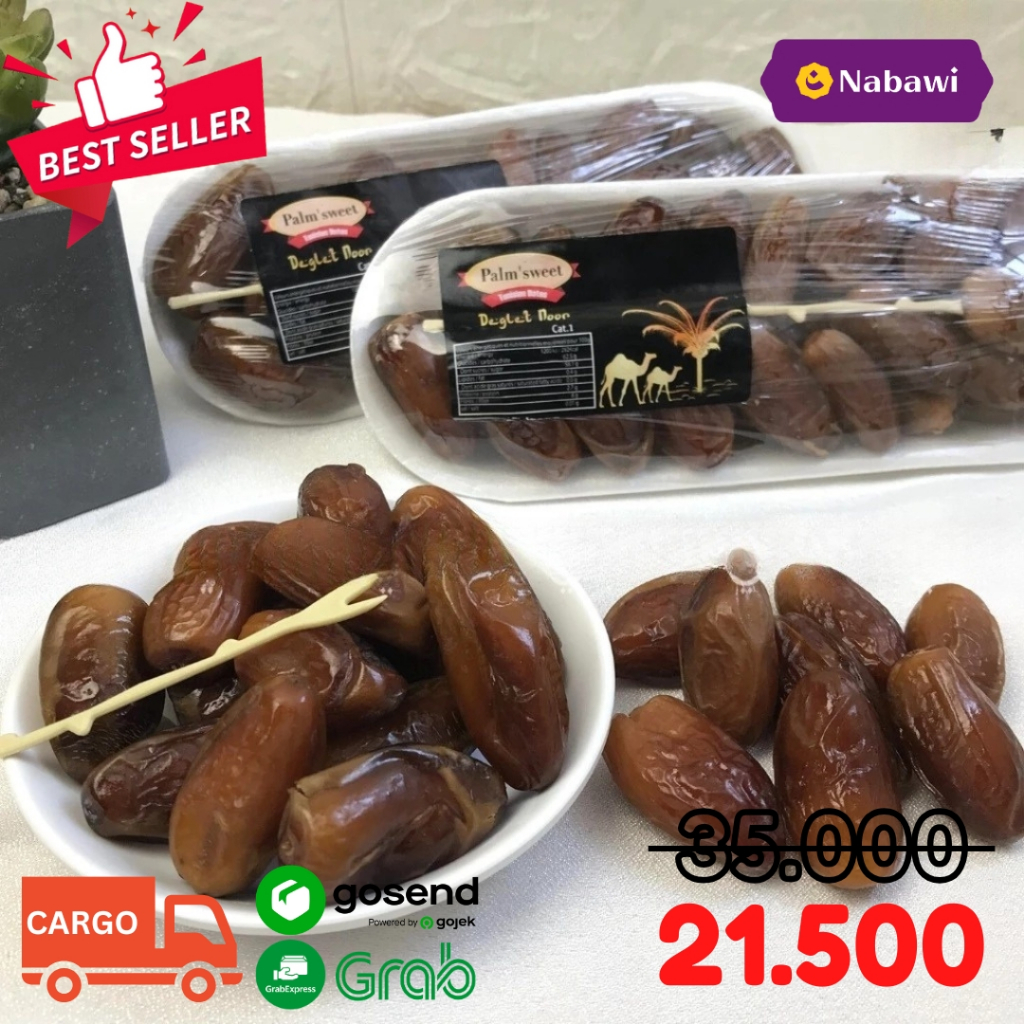 

Kurma Palm Sweet 250 gram / Kurma Tunisia Palm Sweet / Oleh Oleh Haji Umroh