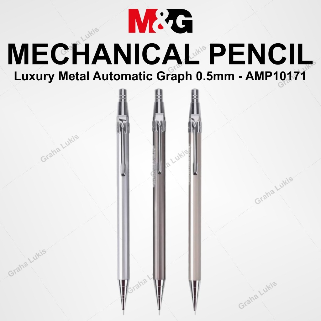 

M&G Mechanical Pencil 0.5 mm AMP10171 - Luxury Metal Automatic Graph