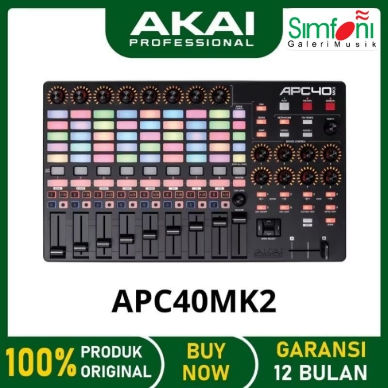 AKAI APC40MK2 APC 40MK2 APC-40MK2 USB/Midi Controller