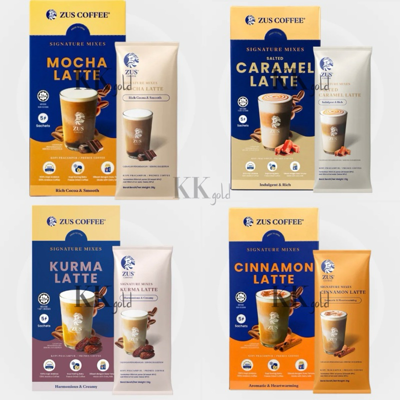 

READY 23 MEI ZUS COFFEE LATTE | DOLCE LATTE | KURMA | CINNAMON | CARAMEL