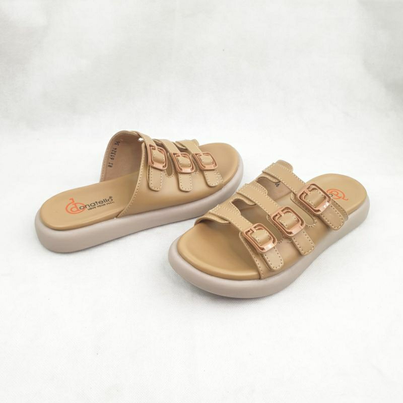 ISM - Sandal Flat Simple Wanita Donatello/RI.61324 - Sandal Flat Wanita