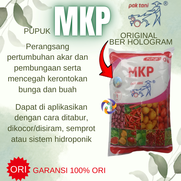 pupuk MKP Pak Tani 1kg original