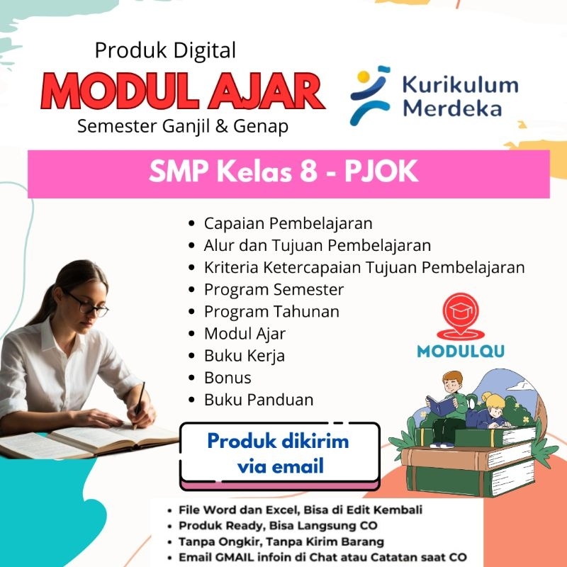 Modul PJOK SMP Kelas 8 Kurikulum Merdeka