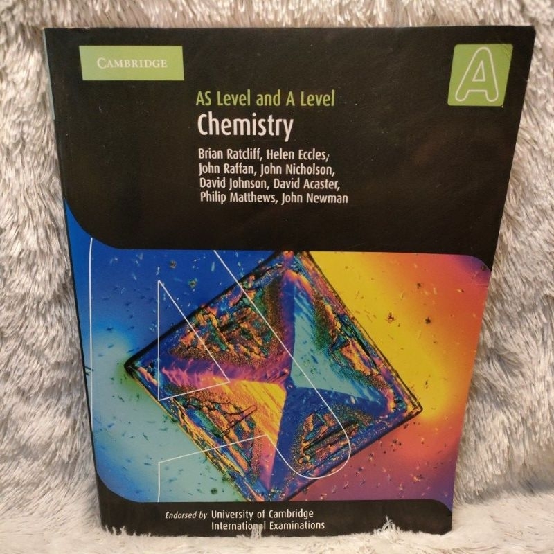 as level and a level chemistry cambridge ori