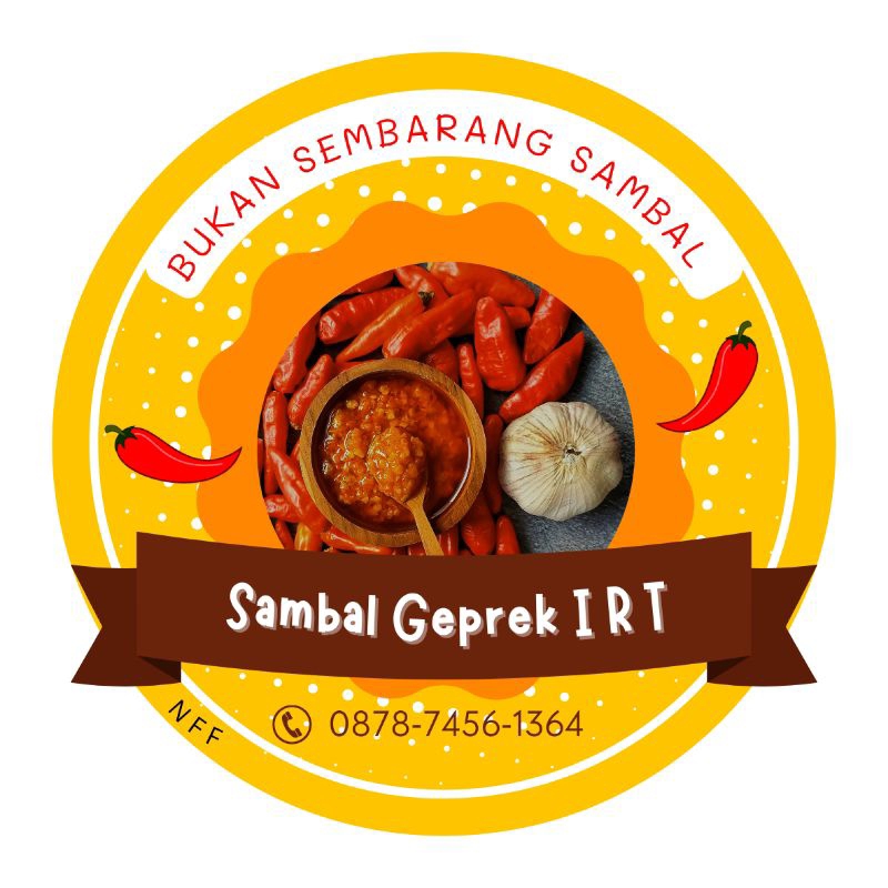 

Sambal Geprek IRT