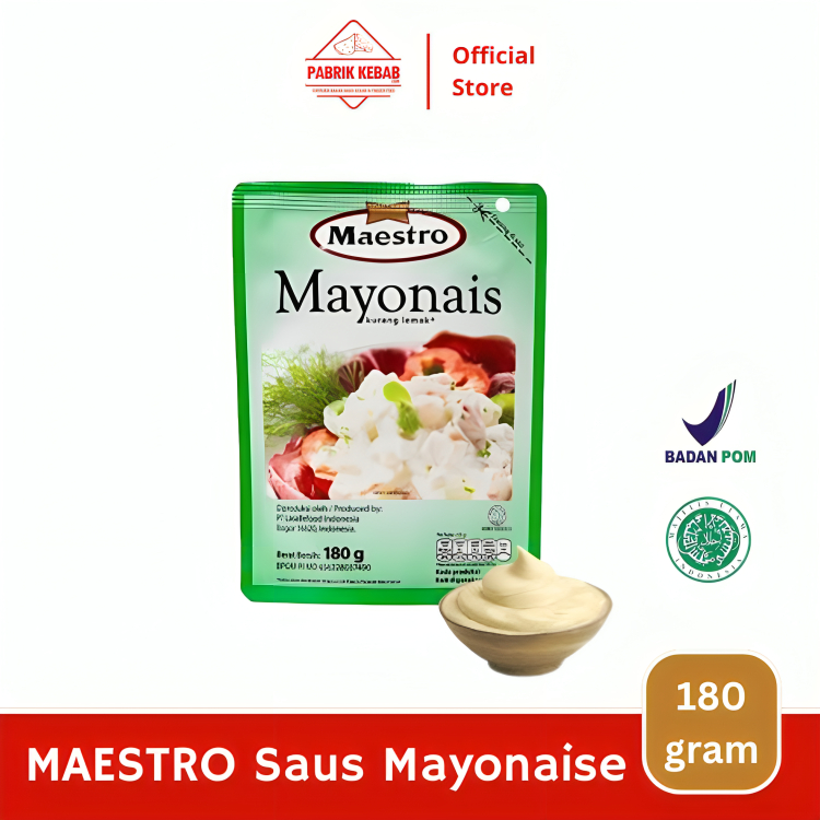 

MAESTRO Saus Mayonaise 180 Gram