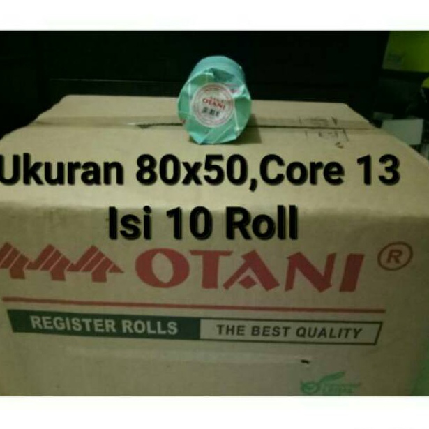 

KODE N77D Kertas Struk Thermal Uk8x513 Isi 1Roll Merk Otani