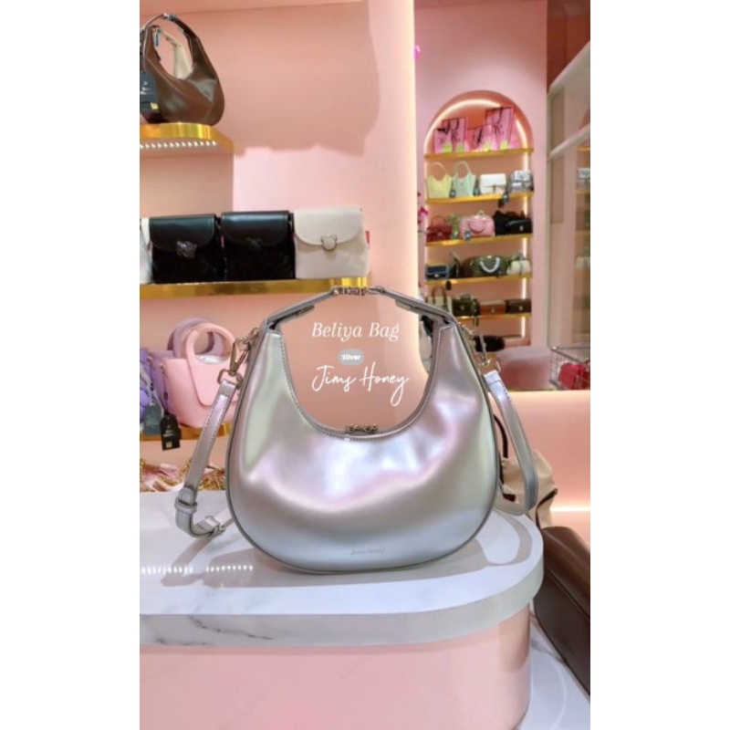 BELIYA BAG Tas Setengah Lingkaran Tas Wanita Tas Tangan