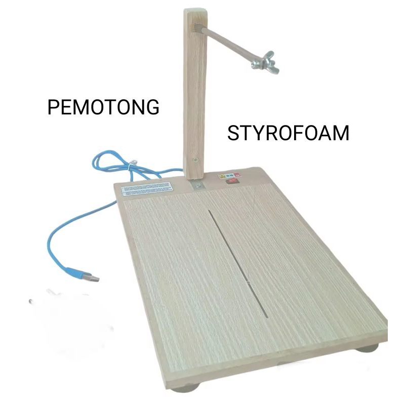 

Styrofoam Cutter/ Alat potong styrofoam bentuk meja ukuran 20x30 cm. Praktis dan berkualitas