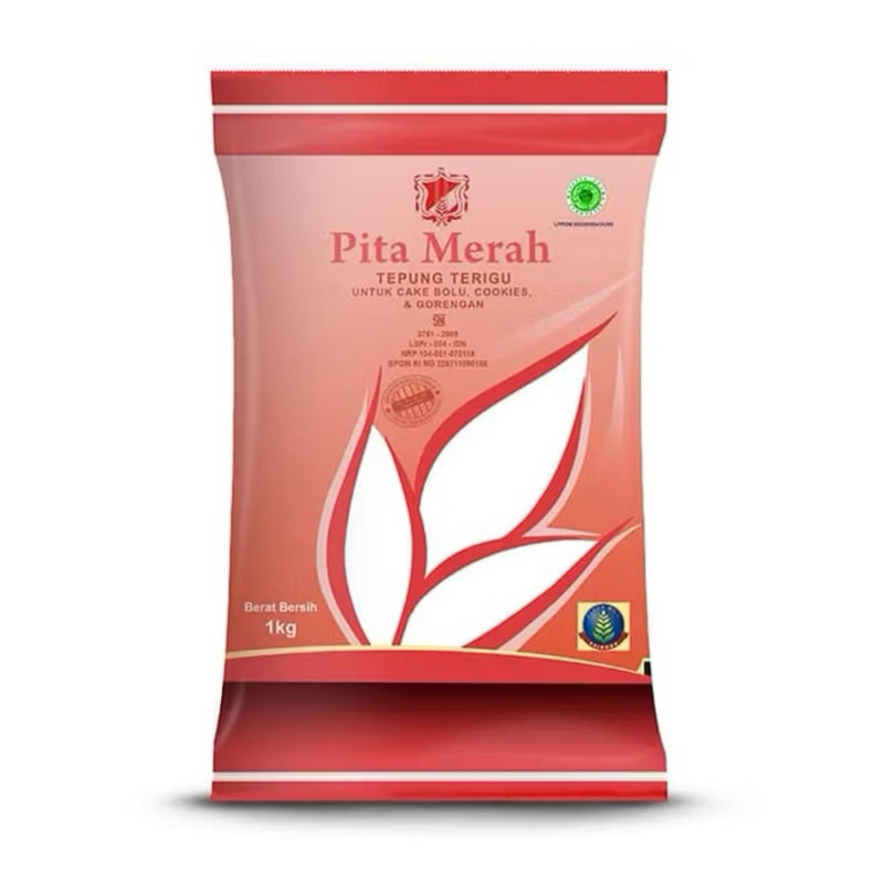 

Tepung Terigu Pita Merah 1kg