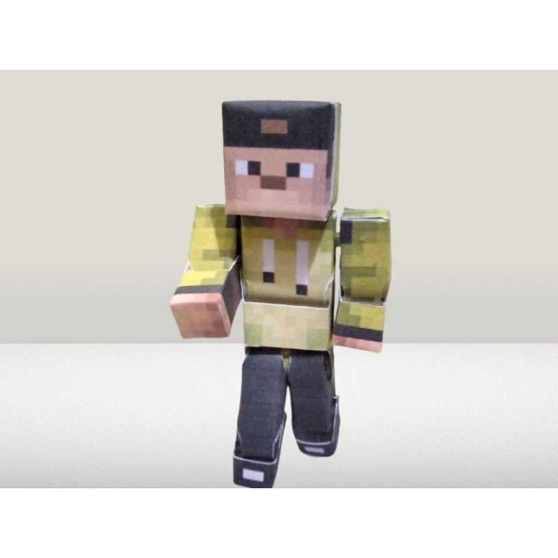Lembaran Pola Papercraft Skin Minecraft : Erpan1140