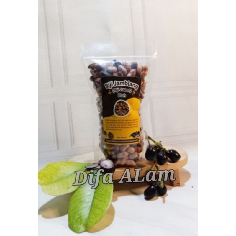 

Biji jamblang 100 % Asli utuh tersedia 250 grm