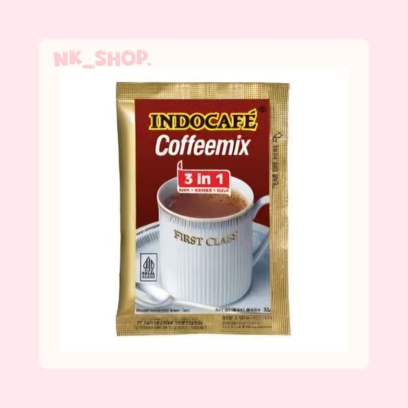 

Indocafé Coffeemix 3in1 20gr - 1 Renceng isi 10 Sachet