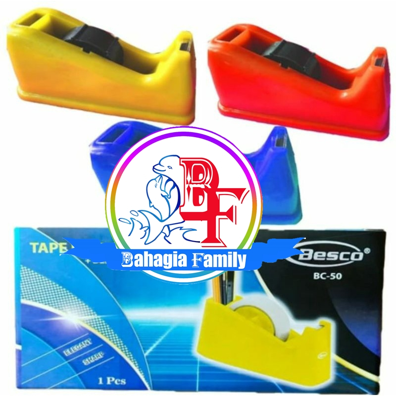 

Tape Dispenser Besar BESCO / Dispencer / Tempat Isolasi