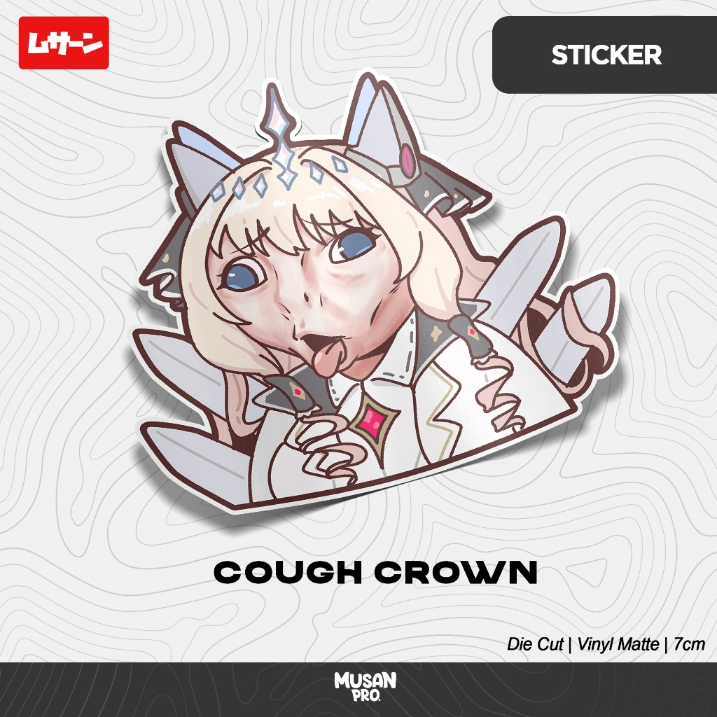 

Sticker NIKKE - Cough Crown - Musan - Fan Merch