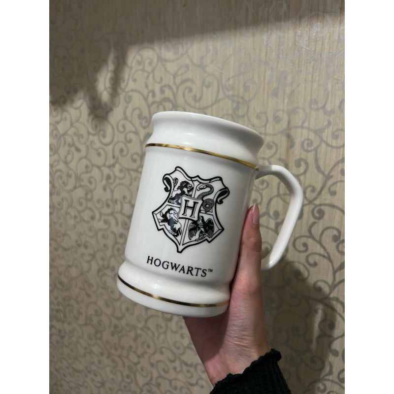 Miniso x Harry Potter Hogwarts Ceramic Cup Mug Original Miniso Malaysia Tumblr Stainless Steel Gold 