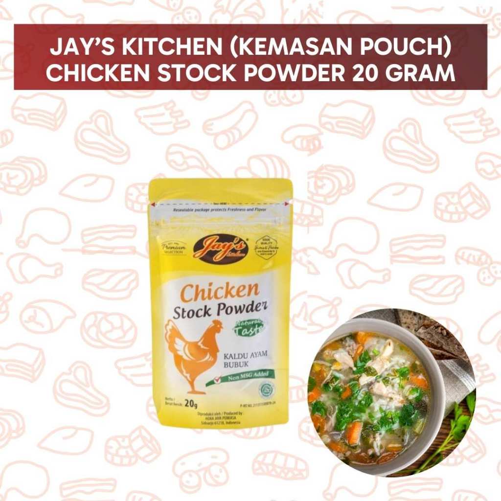 

Jay's Kitchen Chicken Stock Powder 20 Gram