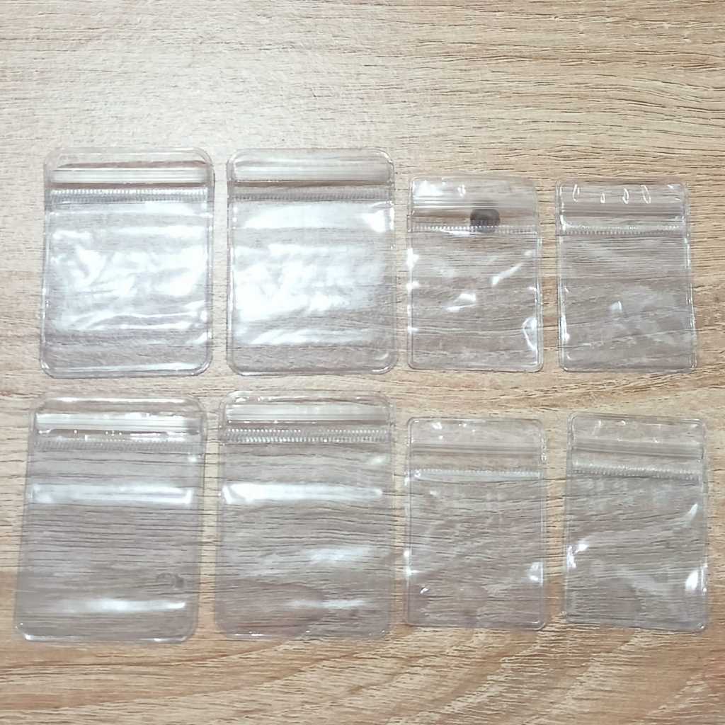 

Plastik Klip Bag Mika Tebal isi 5biji