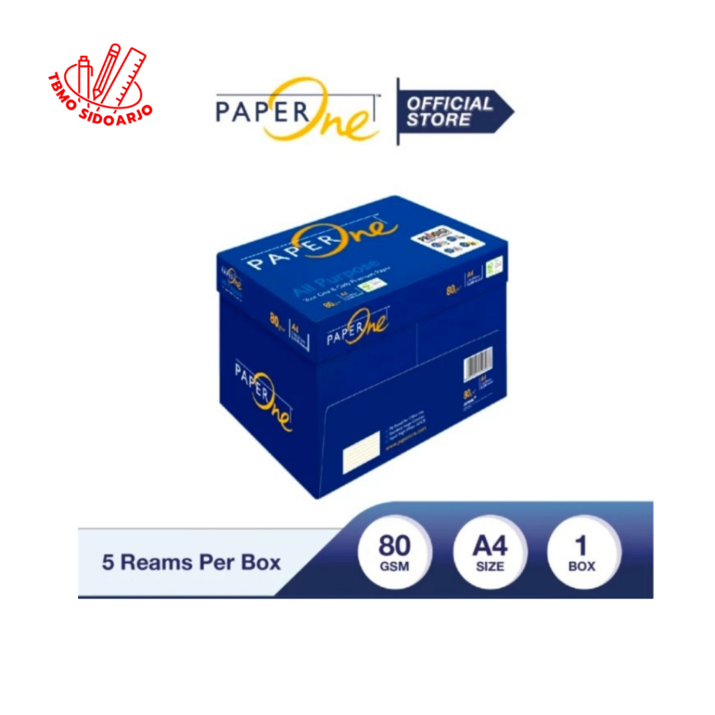 

TBMO ( DUS ) Kertas HVS 80 A4 Paper One