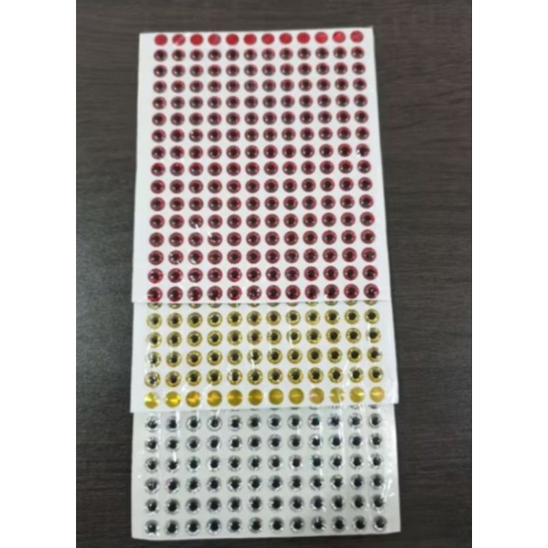 STIKER MATA IKAN 3D HOLOGRAM UMPAN IKAN METAL JIG LURE