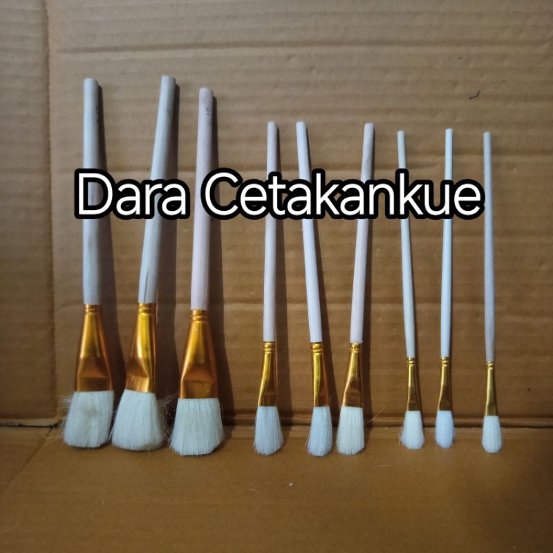 Kuas kue nastar pastry kuas import bulu halal